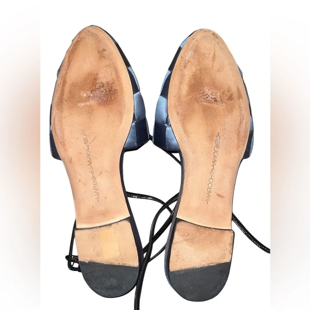 Marco de Vincenzo Basket Weave Flats Womens Size 8 - Picture 9 of 9
